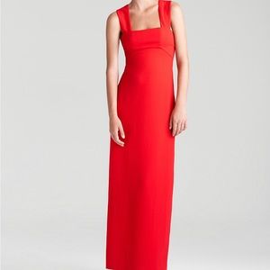 BCBGMaxAzria Agata V Back Gown